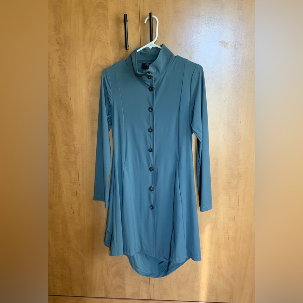 Larkspur Travel Jacket by Spirithouse (slate blue, XS)